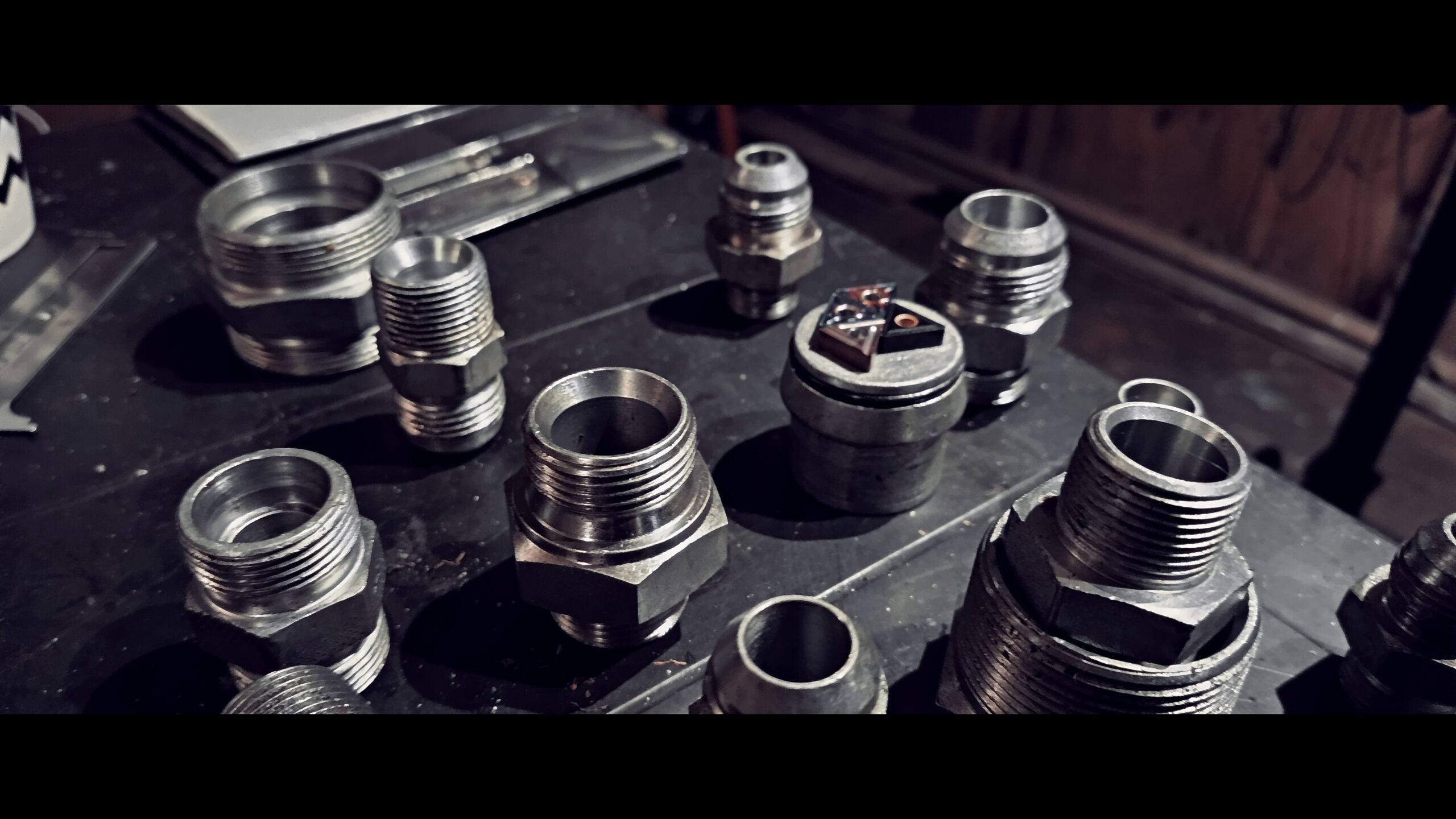 Piezas de tornería industrial - Proyecto Maven