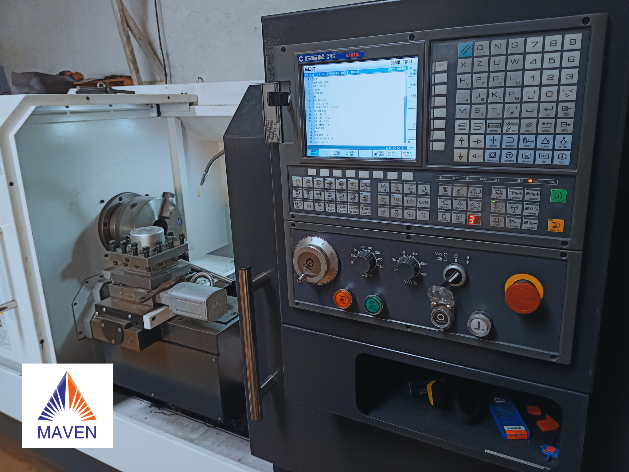 Servicio de mecanizado CNC industrial - Maven Maestranza